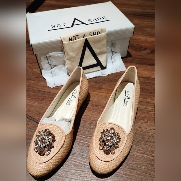 Women's Loafer Palha Nude Rose Not A Shoe Size 7 - Picture 2 of 15